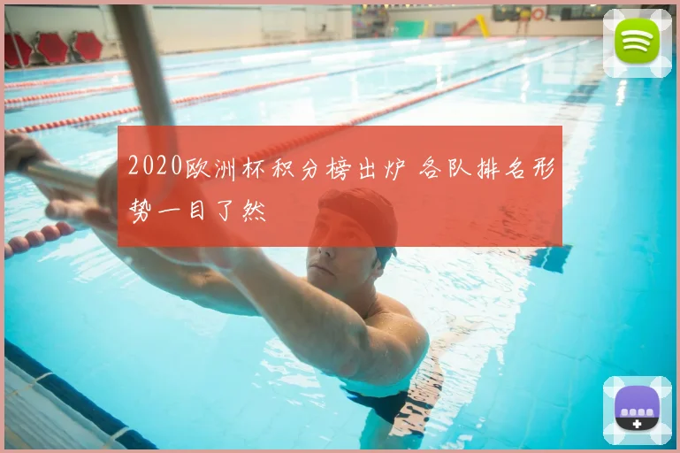 2020欧洲杯积分榜出炉 各队排名形势一目了然