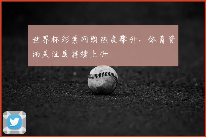 世界杯彩票网购热度攀升，体育资讯关注度持续上升