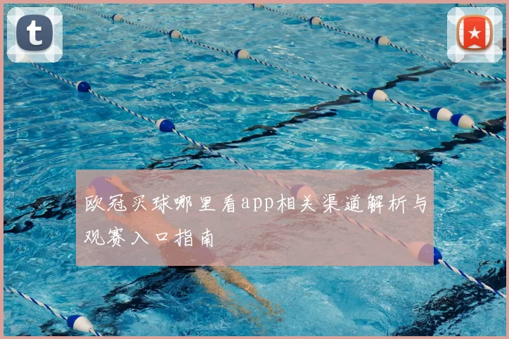 欧冠买球哪里看app相关渠道解析与观赛入口指南