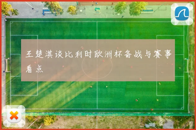 王楚淇谈比利时欧洲杯备战与赛事看点